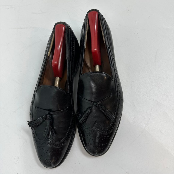 Allen Edmonds Black Leather Loafers size 10.5‎ - Picture 2 of 13